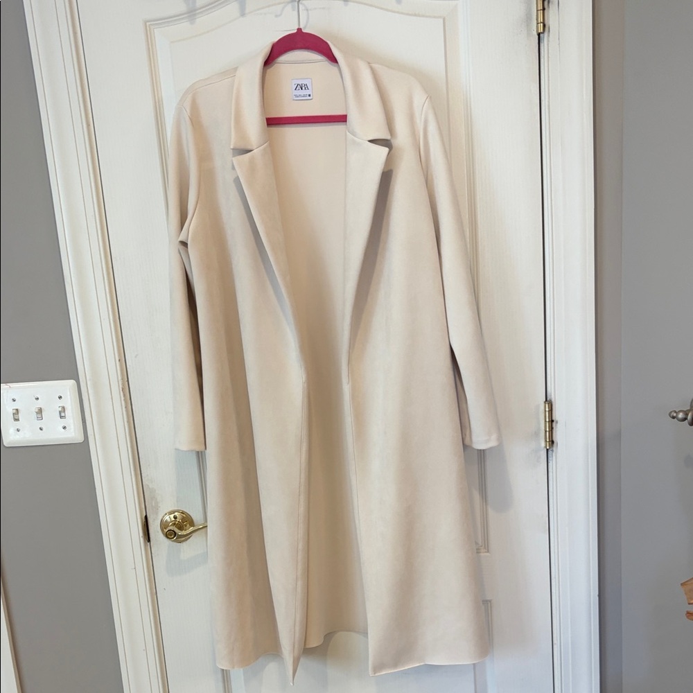 Zara Light Tan Trench Coat